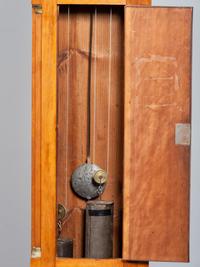 A Federal Cherrywood Tall Case Clock