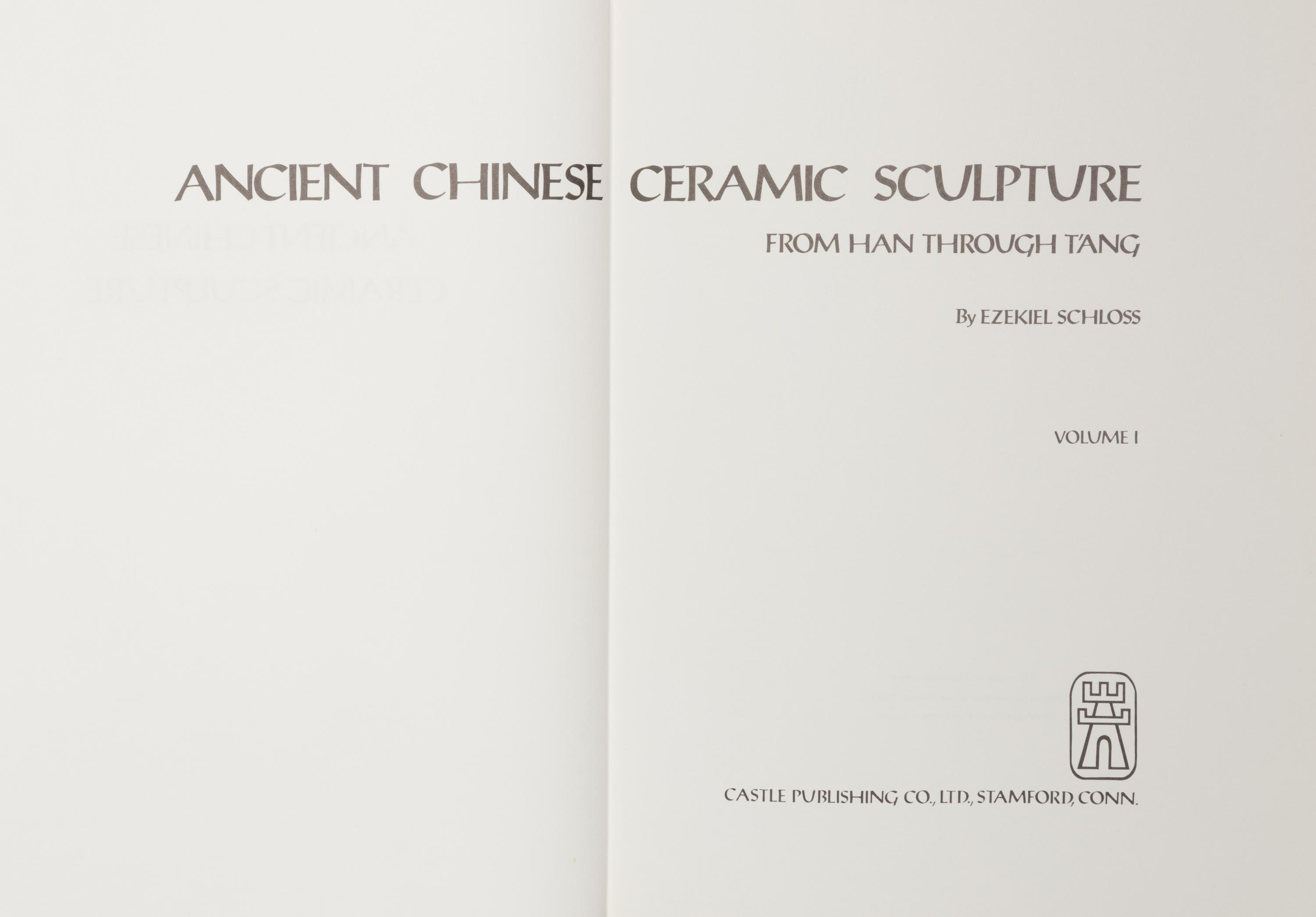 [ANCIENT CHINESE ART] A group of three works about Chinese art, comprising: