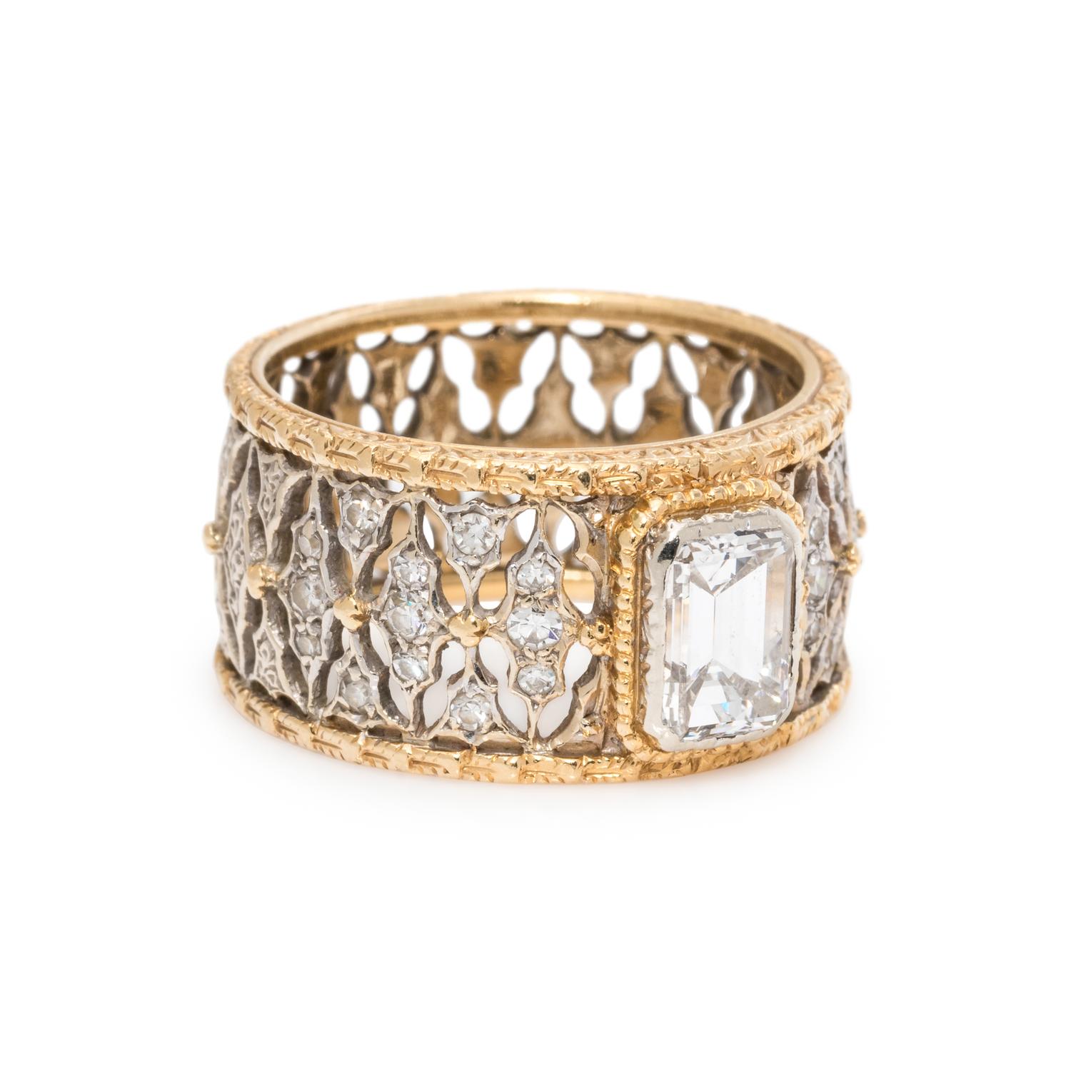 BUCCELLATI, DIAMOND RING