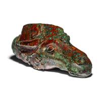 A Roman Bronze Mule Head Protome