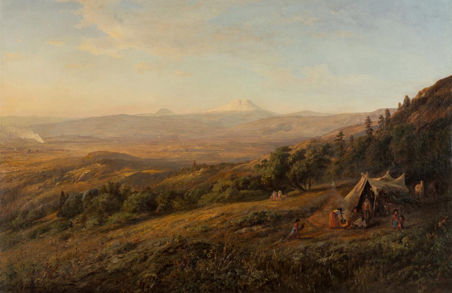 Indian Encampment, 1870
