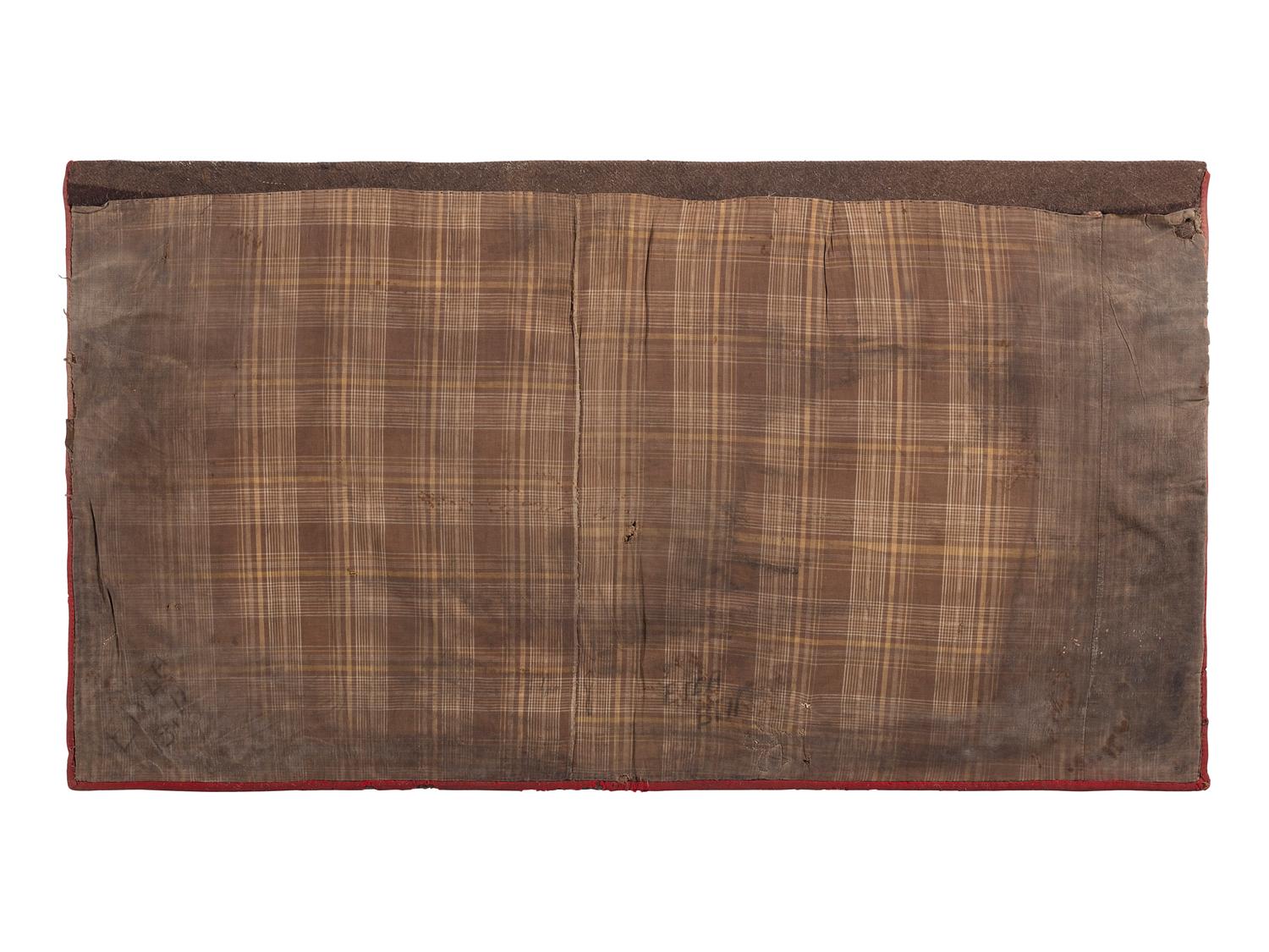 Nez Perce Beaded Saddle Blanket