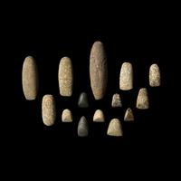 Fourteen Neolithic Stone Tools