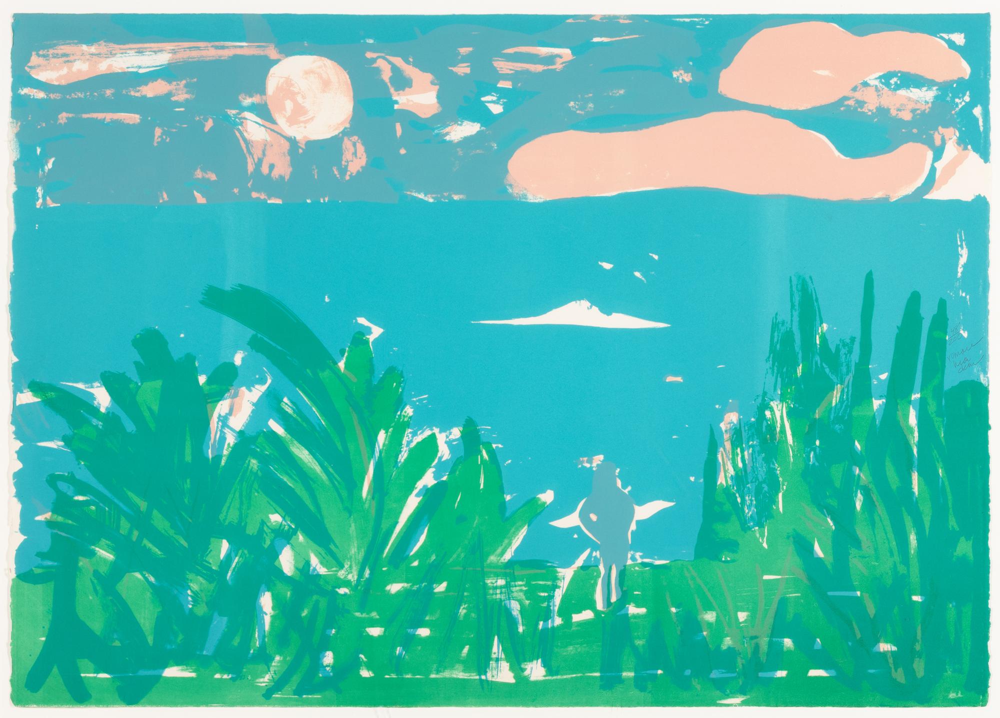 Romare Bearden (American, 1911-1988) — Caribbean Landscape, 1979