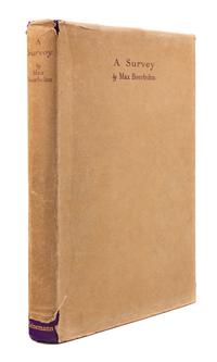 BEERBOHM, Max (1872-1956). A Survey. London: William Heinemann, 1921.