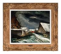 Village en Hiver , 1925