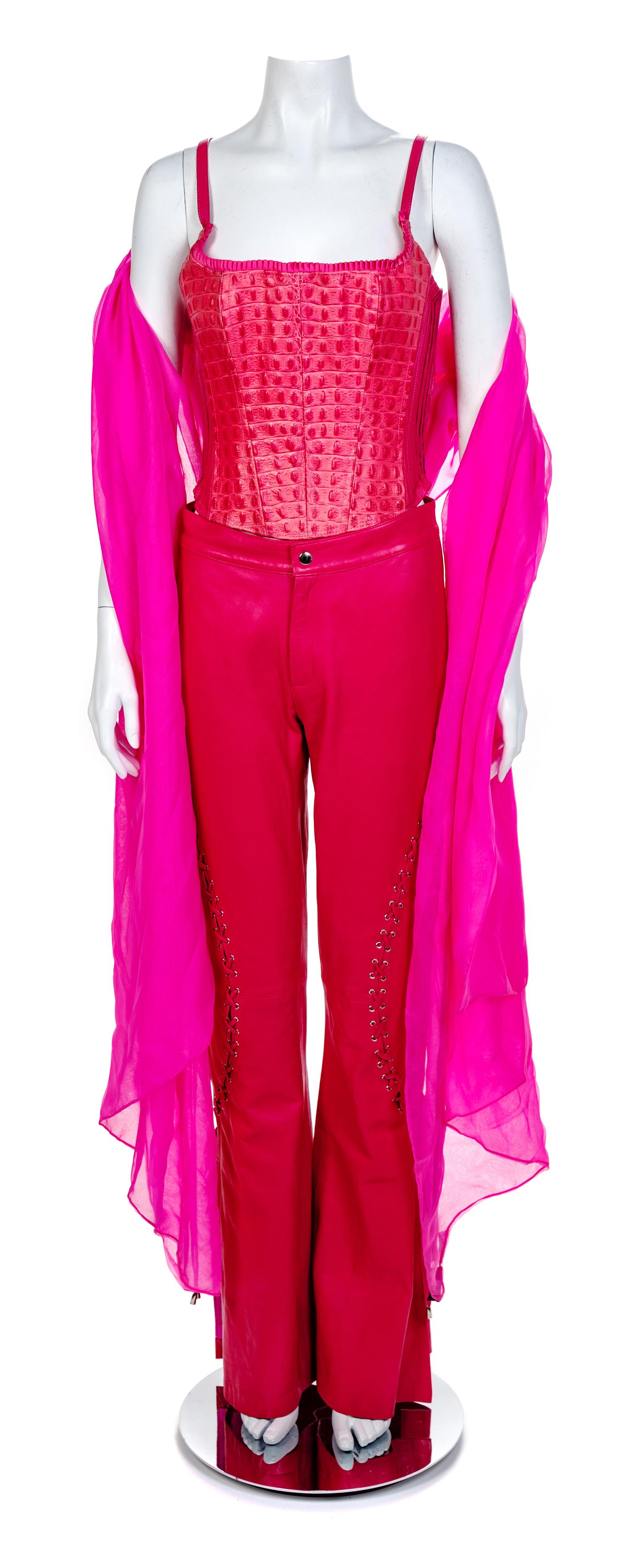 Two Bustier Pant Ensembles, 1990-2000s