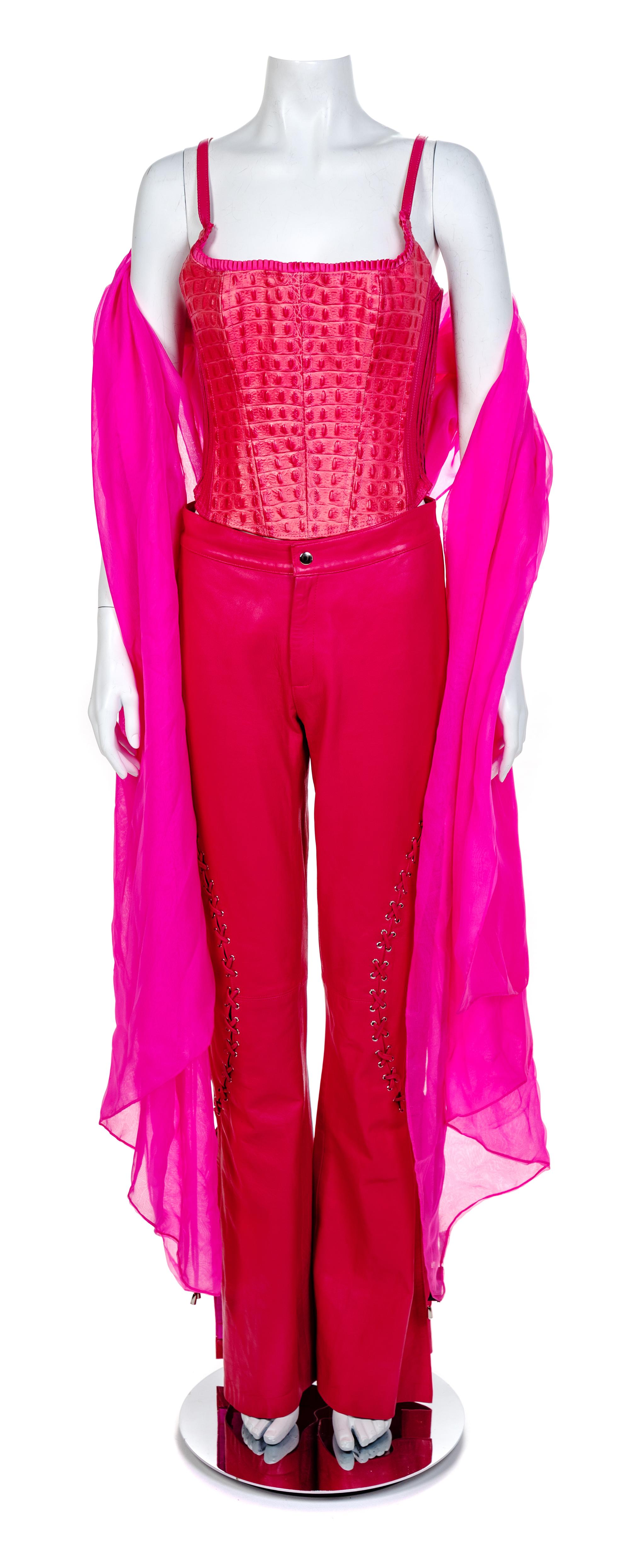 Two Bustier Pant Ensembles, 1990-2000s