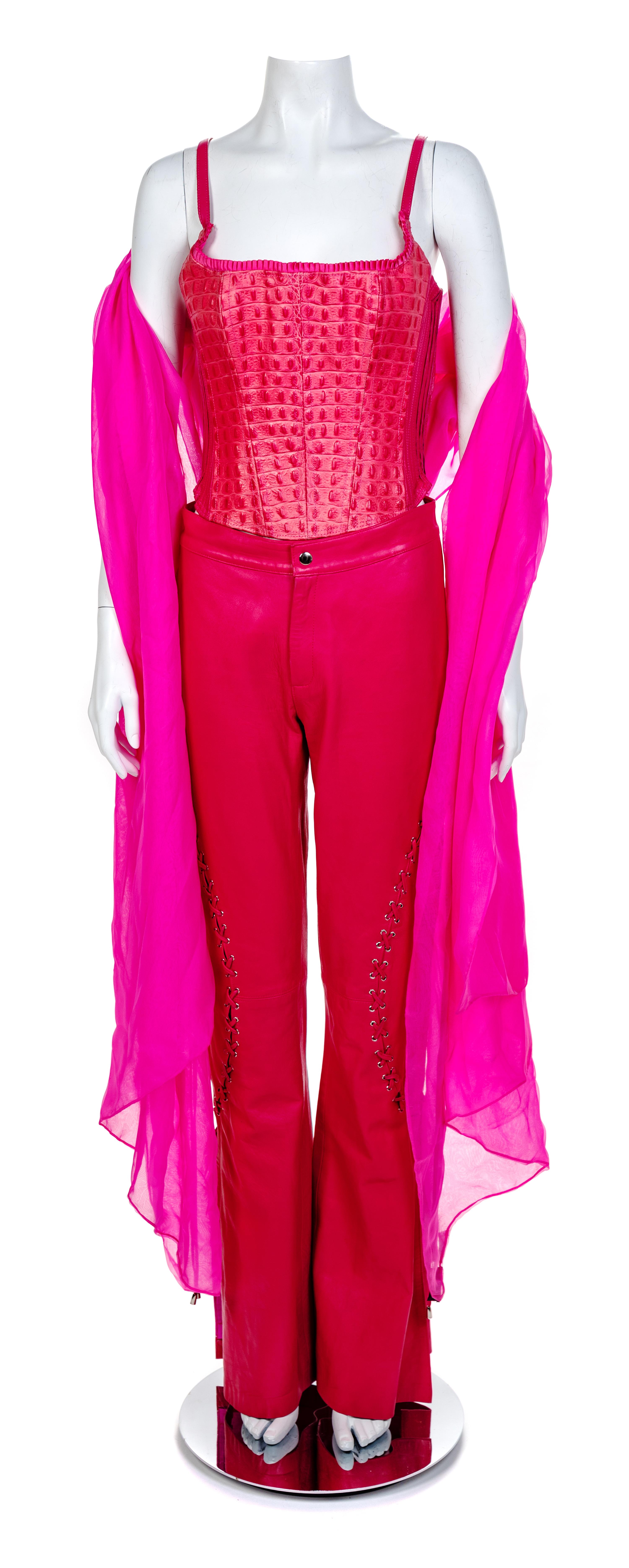Two Bustier Pant Ensembles, 1990-2000s