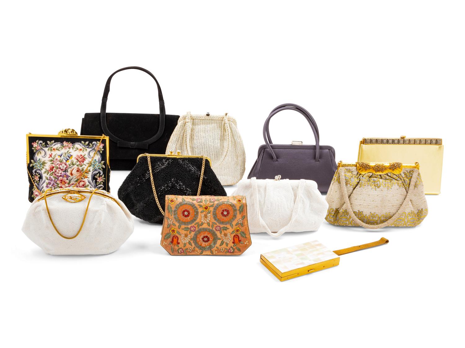 Eleven Small Handbags, 1950-70s