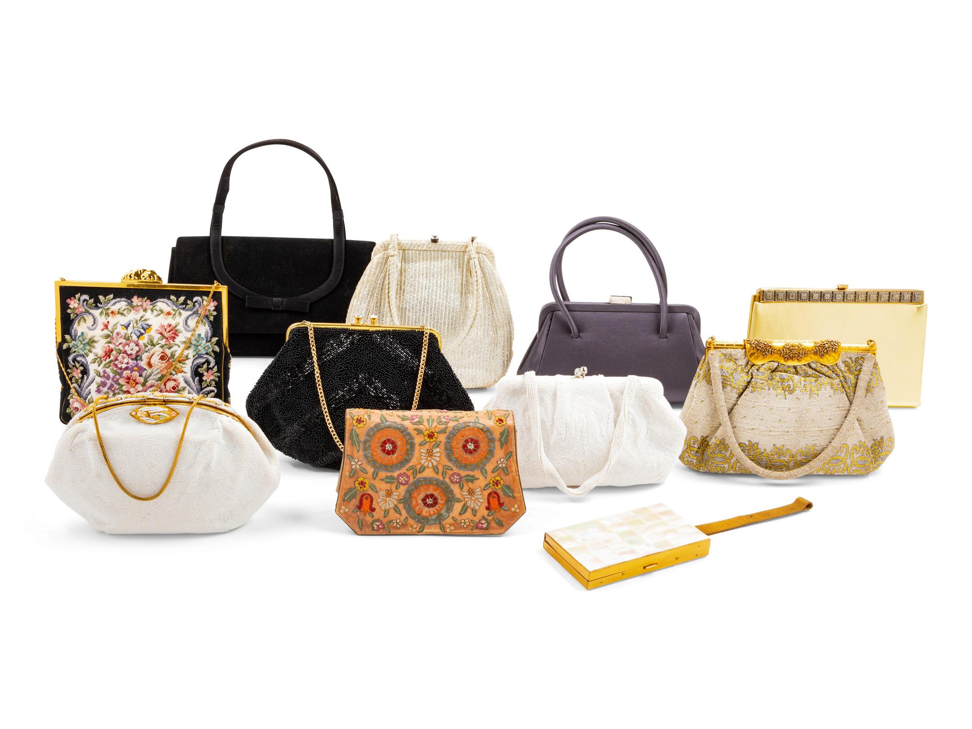 Eleven Small Handbags, 1950-70s