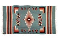 Two Southwestern Rugs 29 x 47 inches — Mid/Late 20th Century