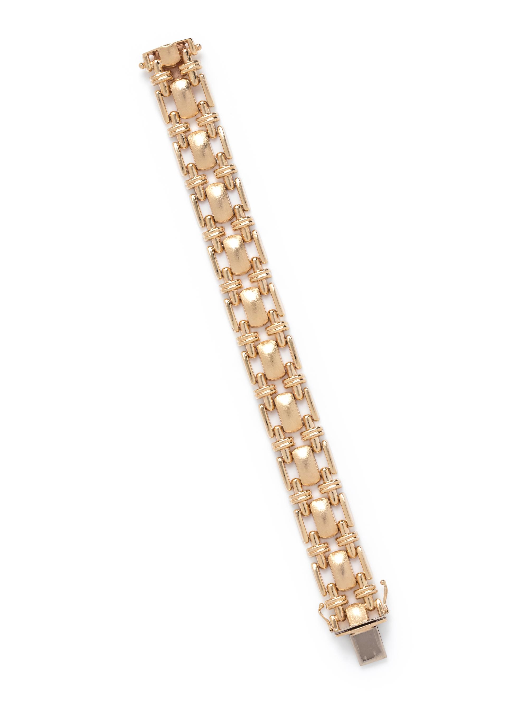 YELLOW GOLD BRACELET