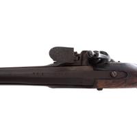 Flintlock Pistol with Rawhide Repair