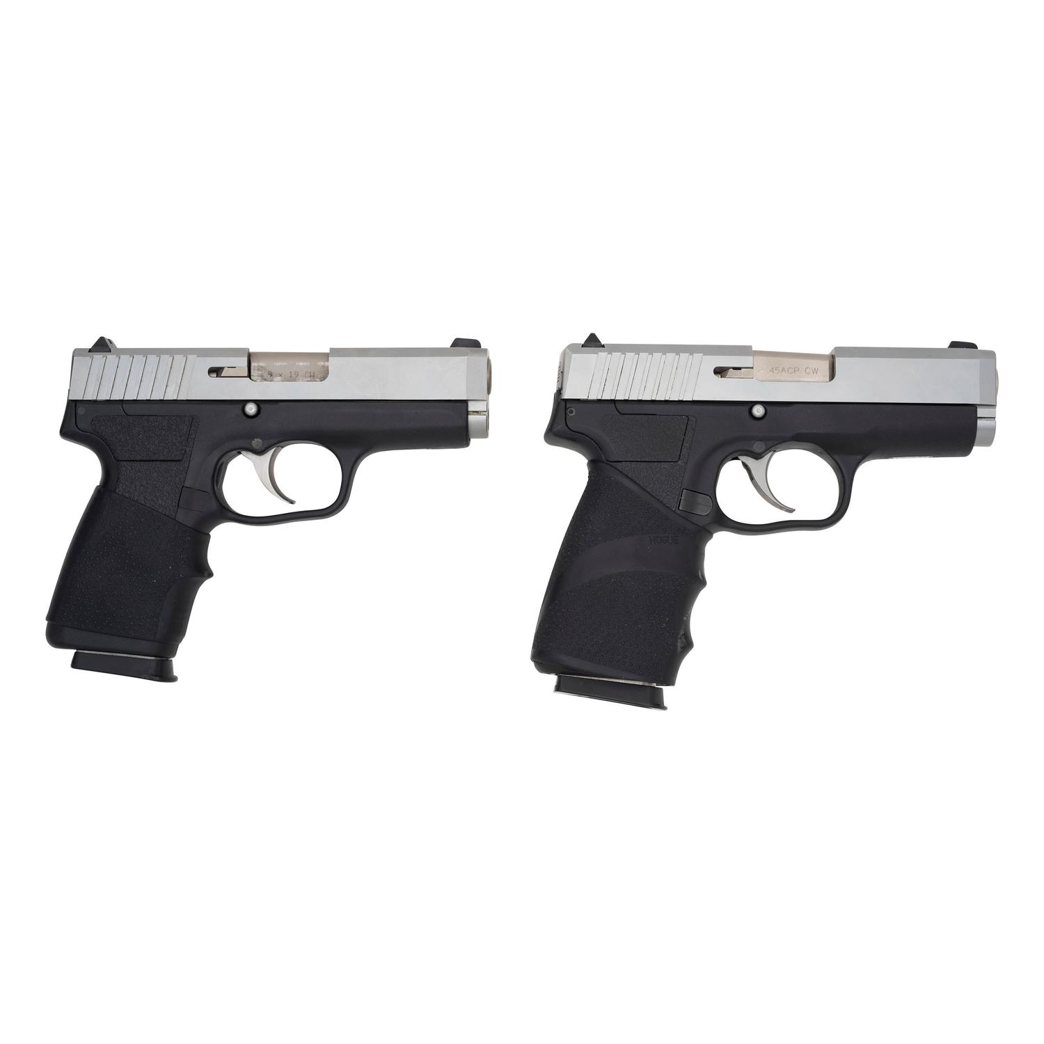 * Lot of Two Kahr Arms Pistols: CW45 in Box and CW9 in Box with Accessories