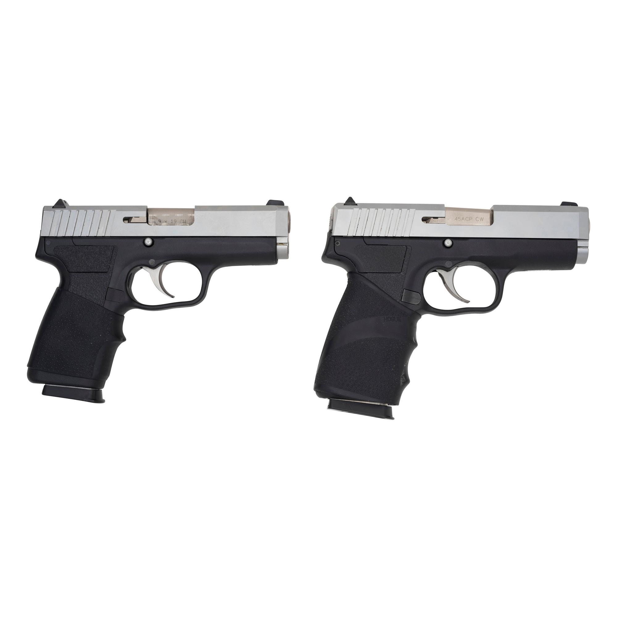 * Lot of Two Kahr Arms Pistols: CW45 in Box and CW9 in Box with Accessories
