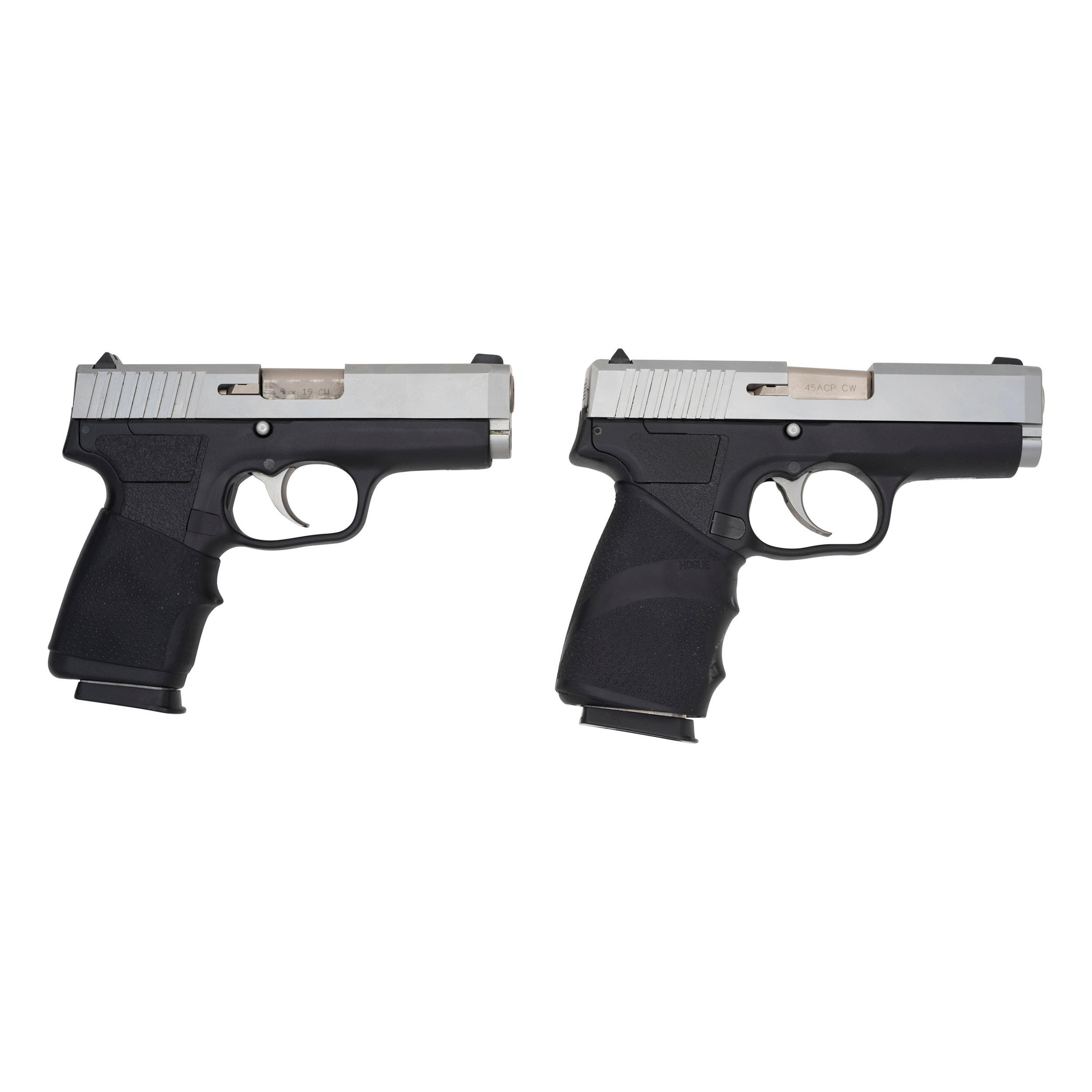 * Lot of Two Kahr Arms Pistols: CW45 in Box and CW9 in Box with Accessories