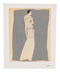 Three Geoffrey Beene Fashion Illustrations, c1975