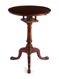 A Philadelphia Mahogany Candle Stand