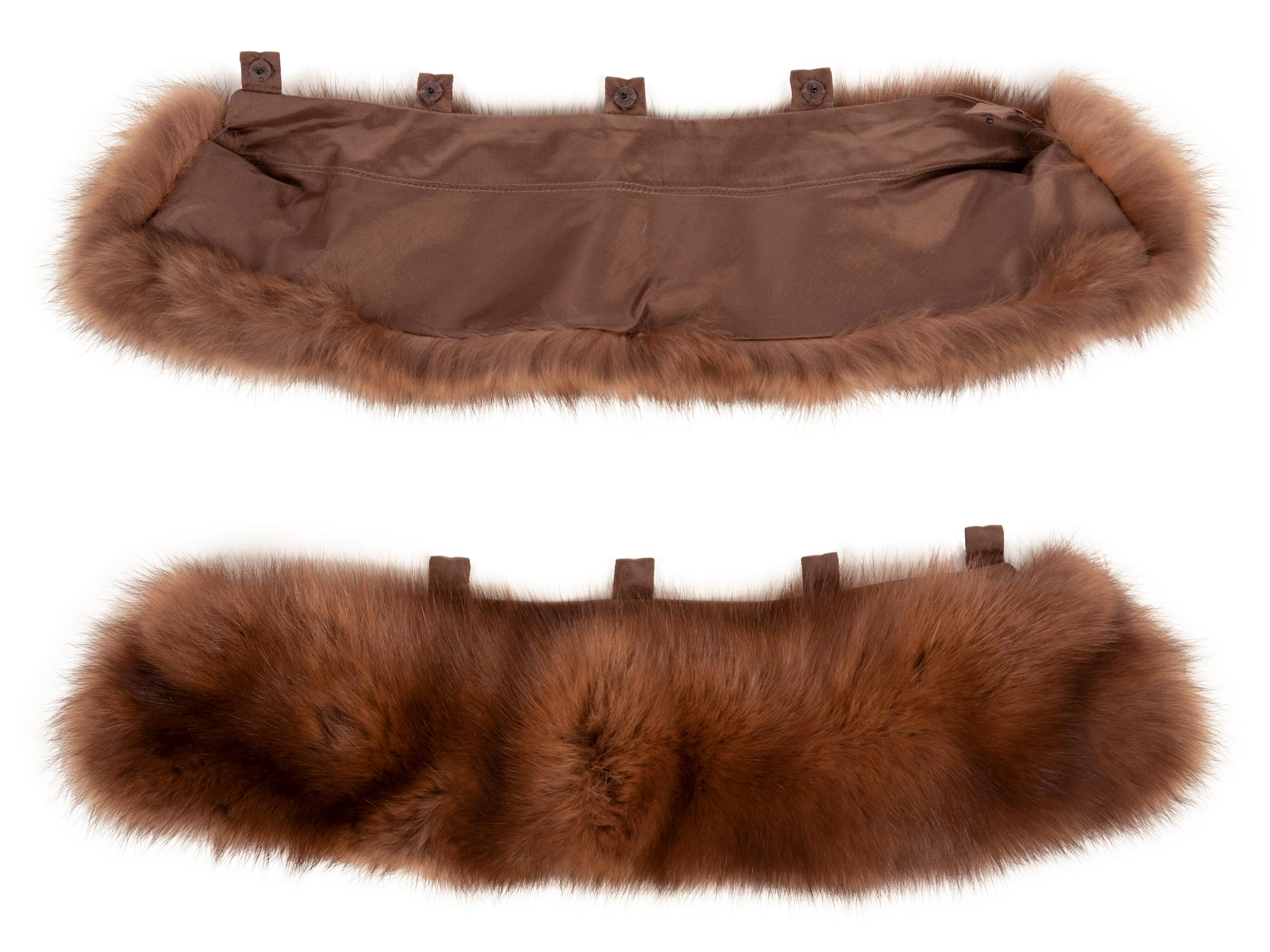 Thirteen Assorted Fur Collars: Including One Chanel, One Bergdorf Goodman, One Akris, and One J. Mendel