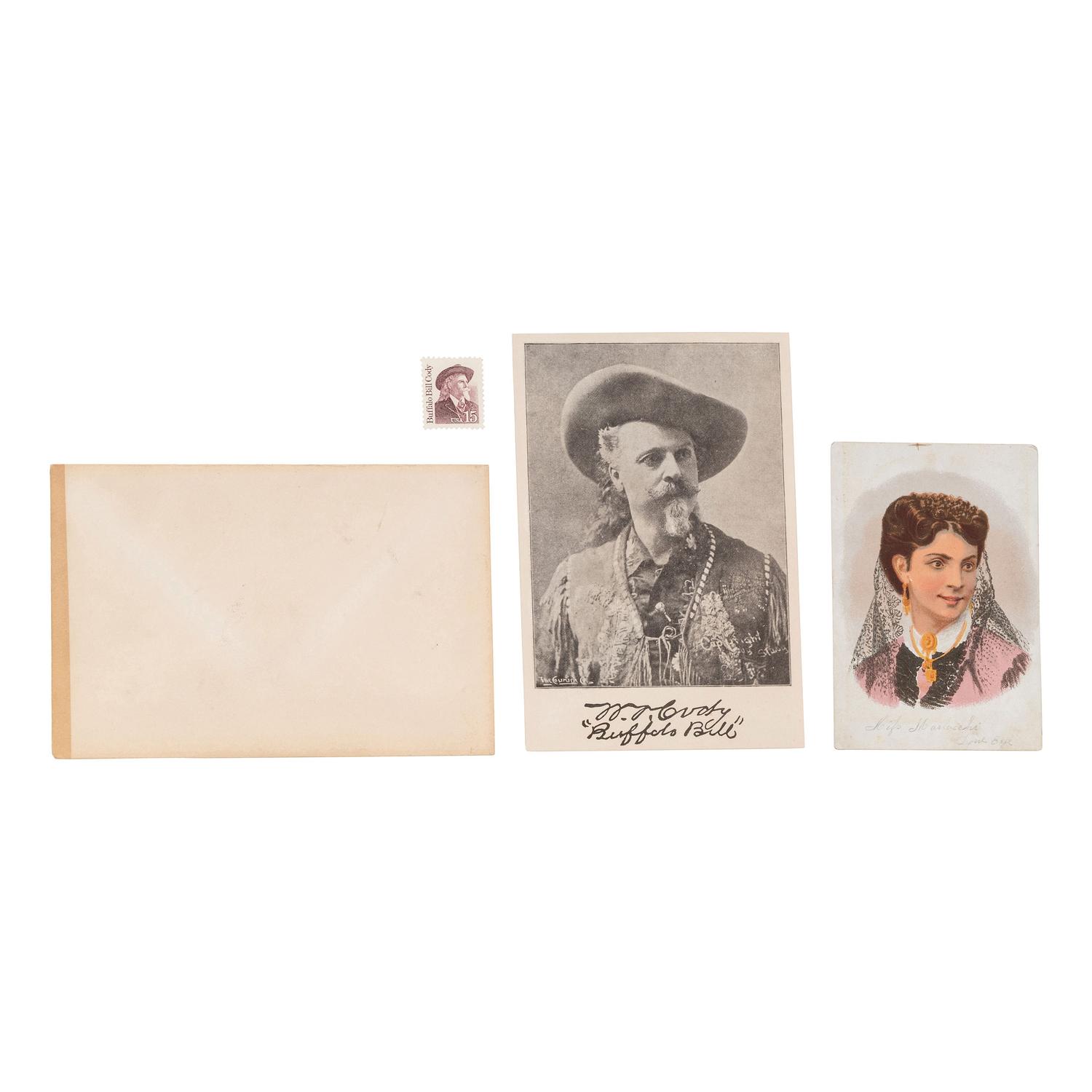 [WILD WEST SHOWS]. A group of 3 Buffalo Bill and Wild West booklets, incl. programmes for 1909 and 1910.
