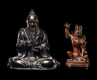 Two Asian Bronze Figures