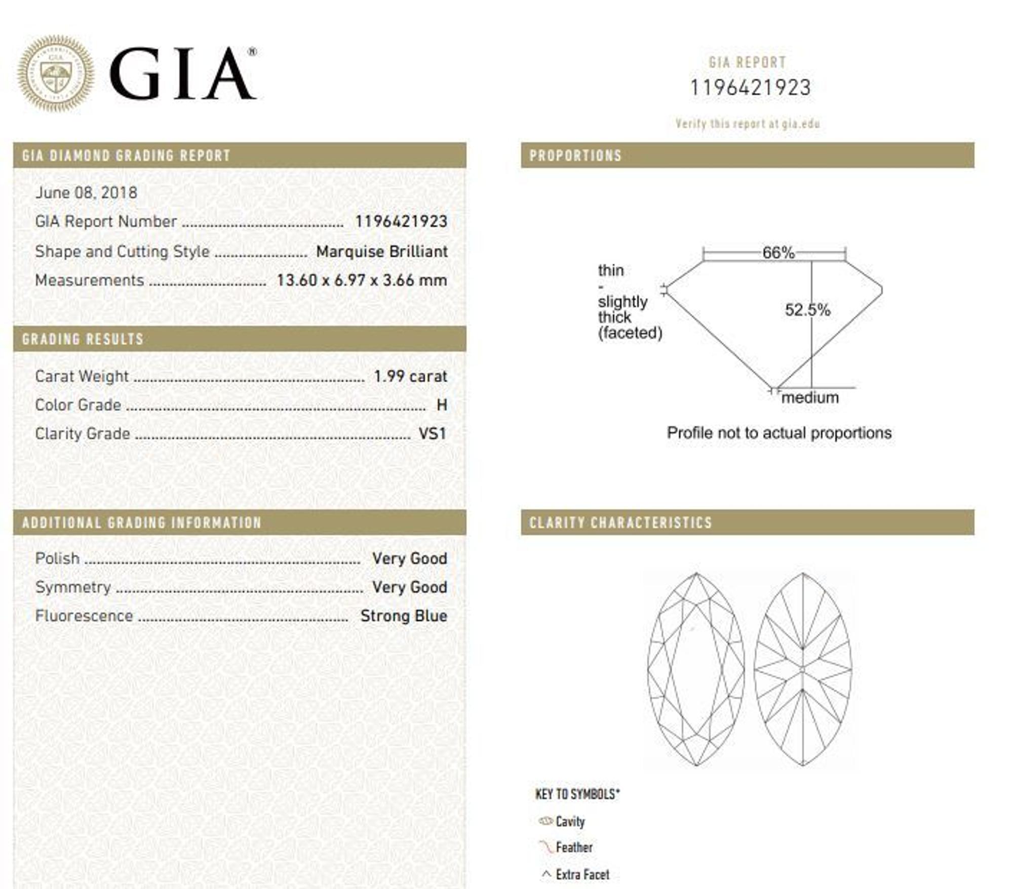 A Platinum and Diamond Ring, 2.65 dwts.