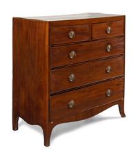 A Regency Mahogany Chest of Drawers