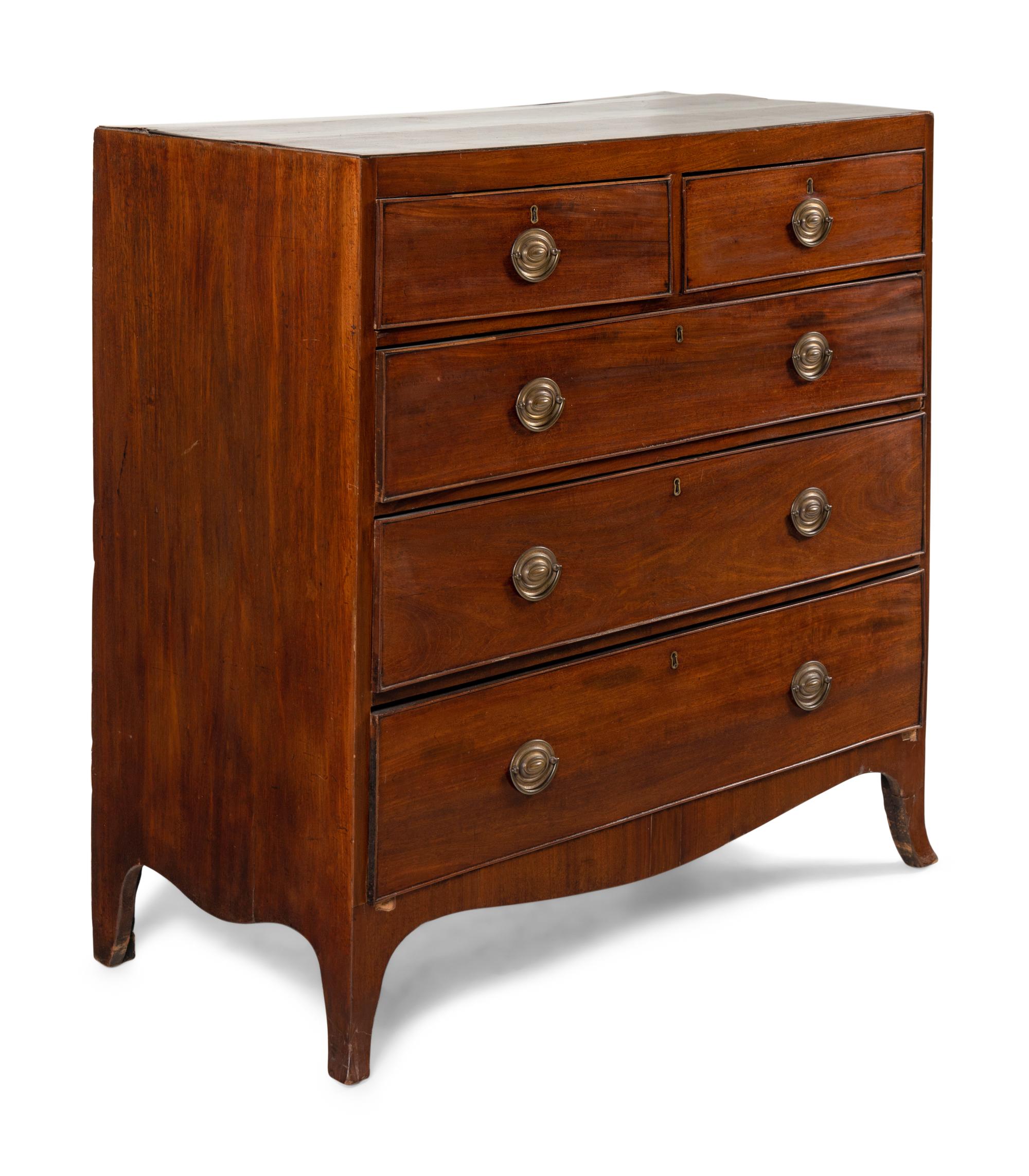 A Regency Mahogany Chest of Drawers