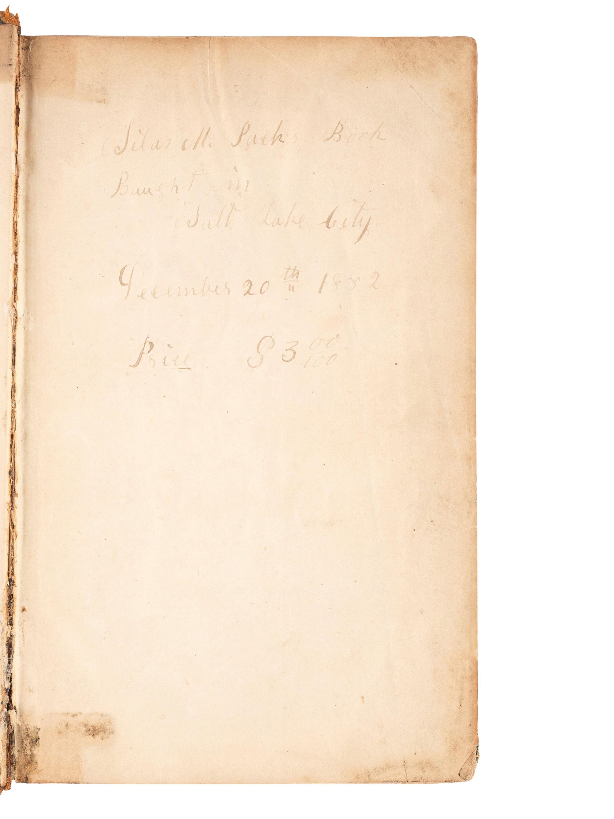 [MORMONISM]. The Times and Seasons, Containing a Compendium of Intelligence Pertaining to the Upbuilding of the Kingdom of God..... Vol. V & VI. Nauvoo, IL: John Taylor, 1844-1846.