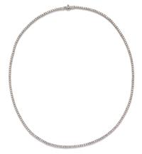 A White Gold and Diamond Collar Necklace, 14.70 dwts.