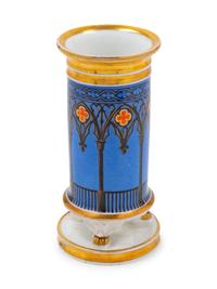 A Worcester Porcelain Small Vase — Circa 1780