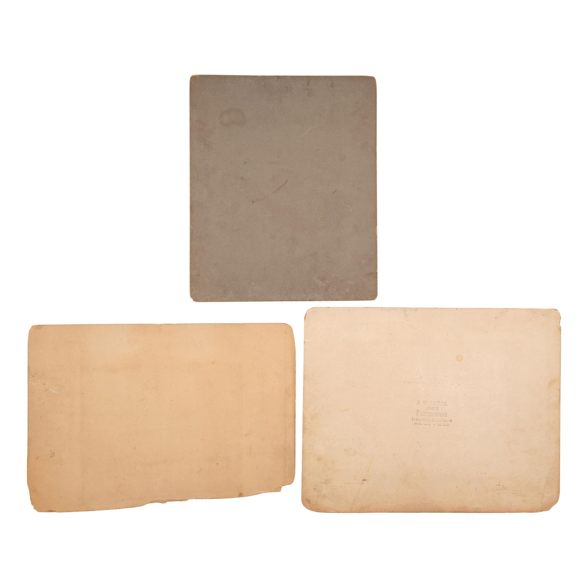 [EARLY PHOTOGRAPHY - OCCUPATIONAL]. A group of 23 photographs, including: