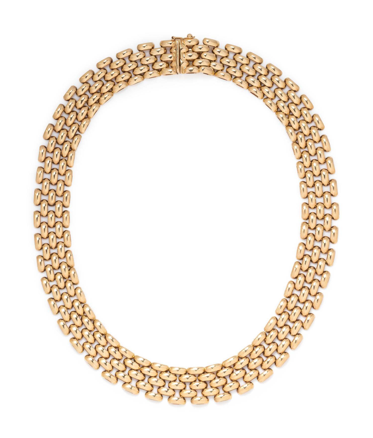 YELLOW GOLD NECKLACE