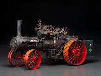 A Case Scale Model Steam Tractor