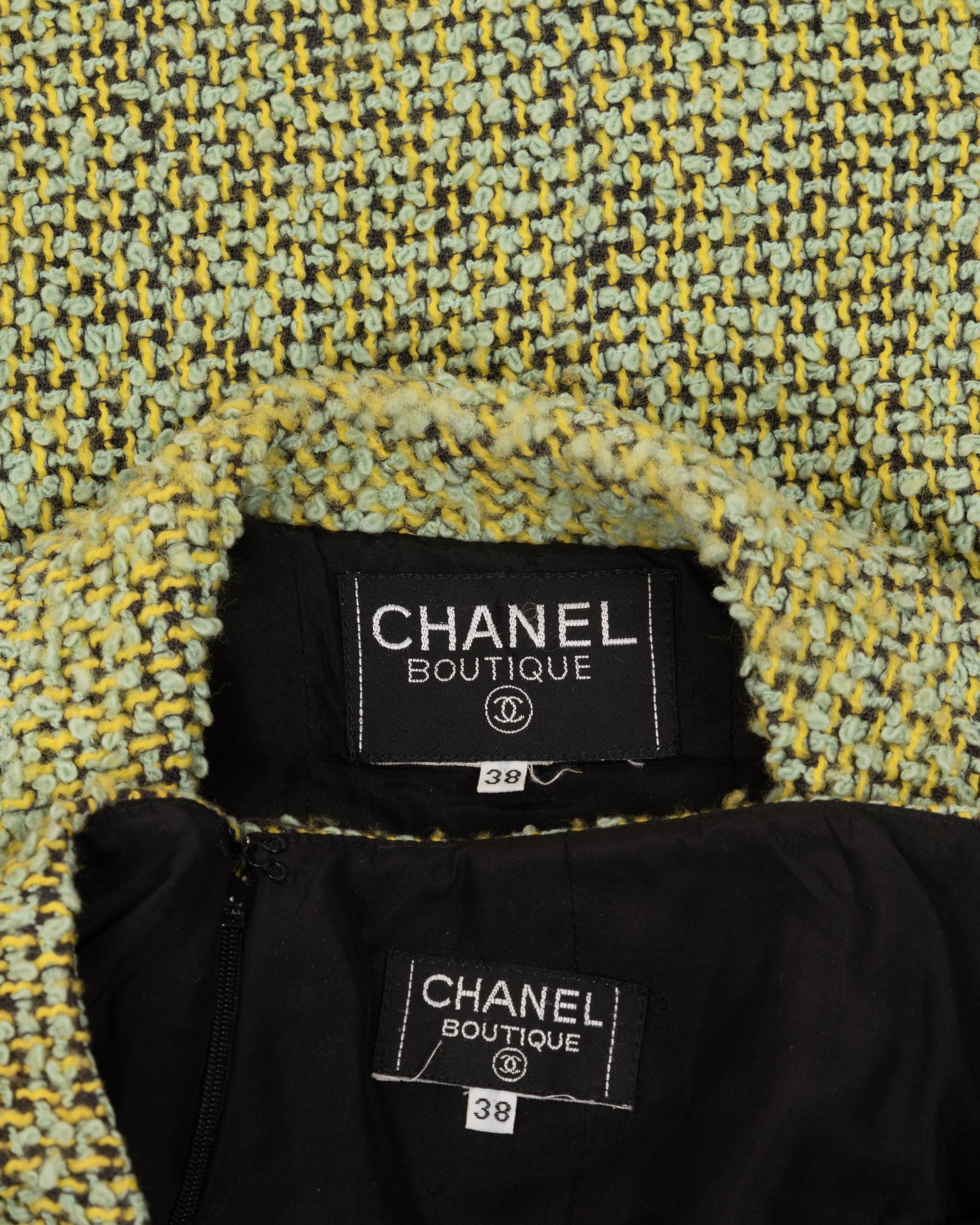 Chanel Two-Piece Wool Skirt Suit, 1980-90s