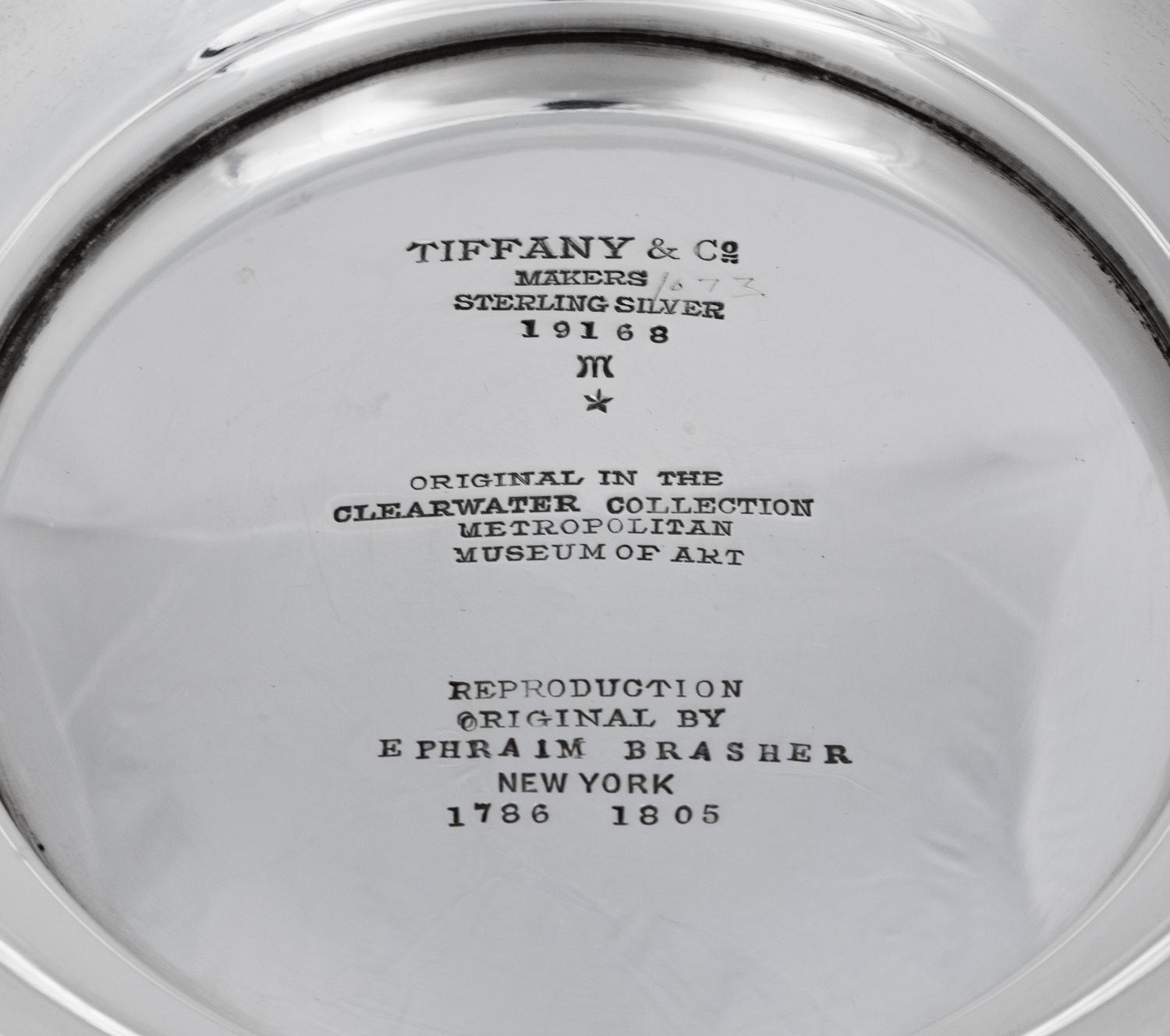 A Tiffany & Co. Silver Revere Bowl