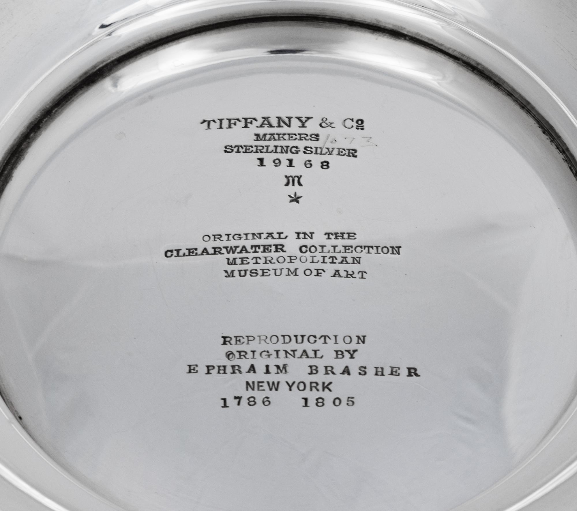 A Tiffany & Co. Silver Revere Bowl