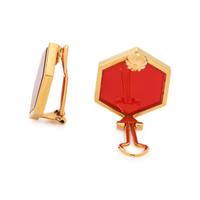 CARNELIAN EARCLIPS