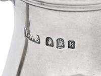 An Assembled English Silver Three-Piece Coffee Service