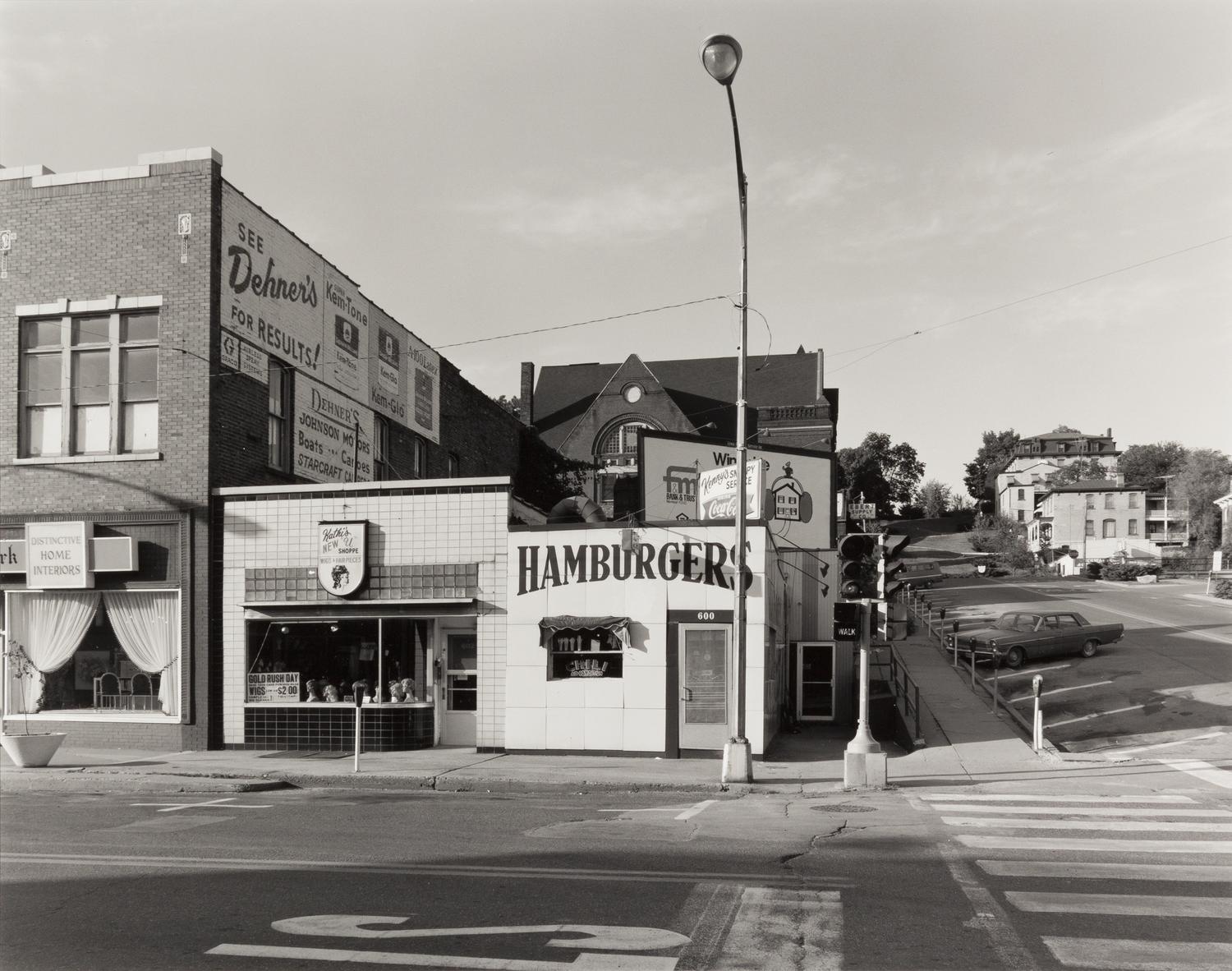 Bob Thall, (American, b. 1948), Burlington, Iowa, 1977