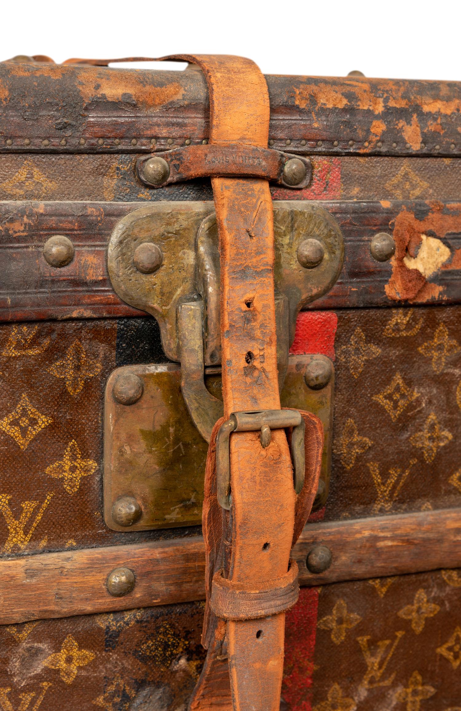 Bertha Palmer's Louis Vuitton Trunk, Late 19th Century
