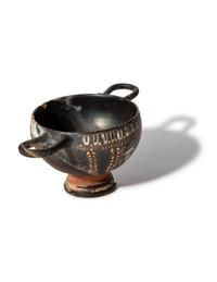 An Apulian Gnathian-Ware Skyphos