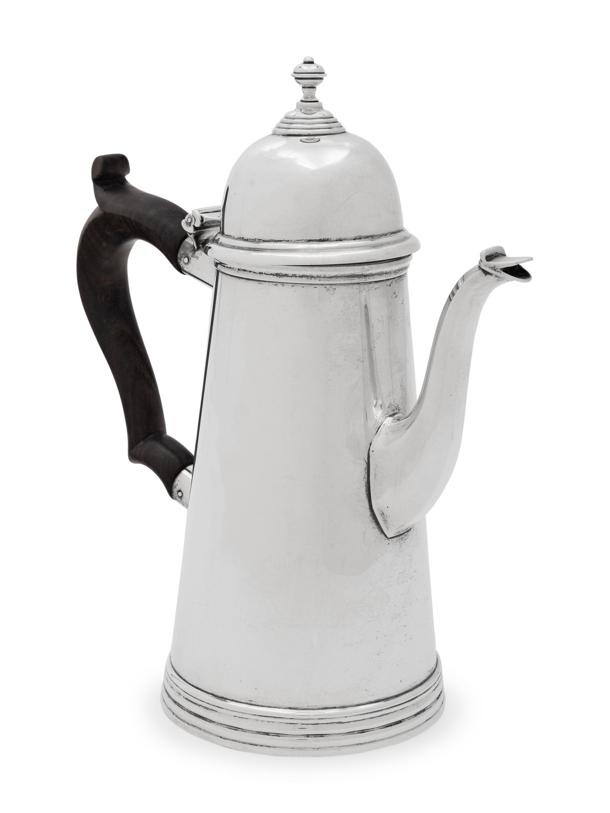 An American Silver Coffee Pot