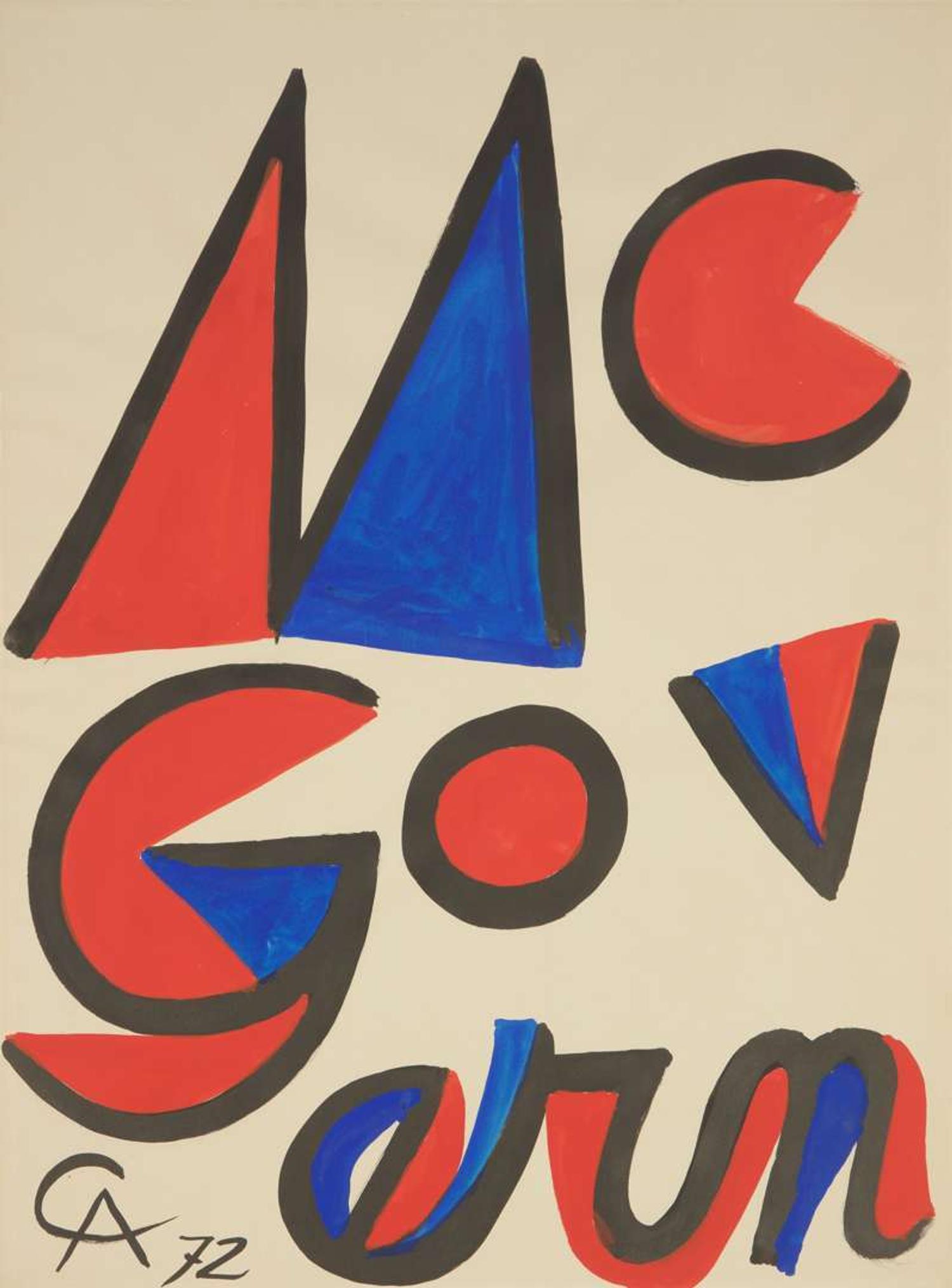 Alexander Calder (American, 1898-1976) - McGovern