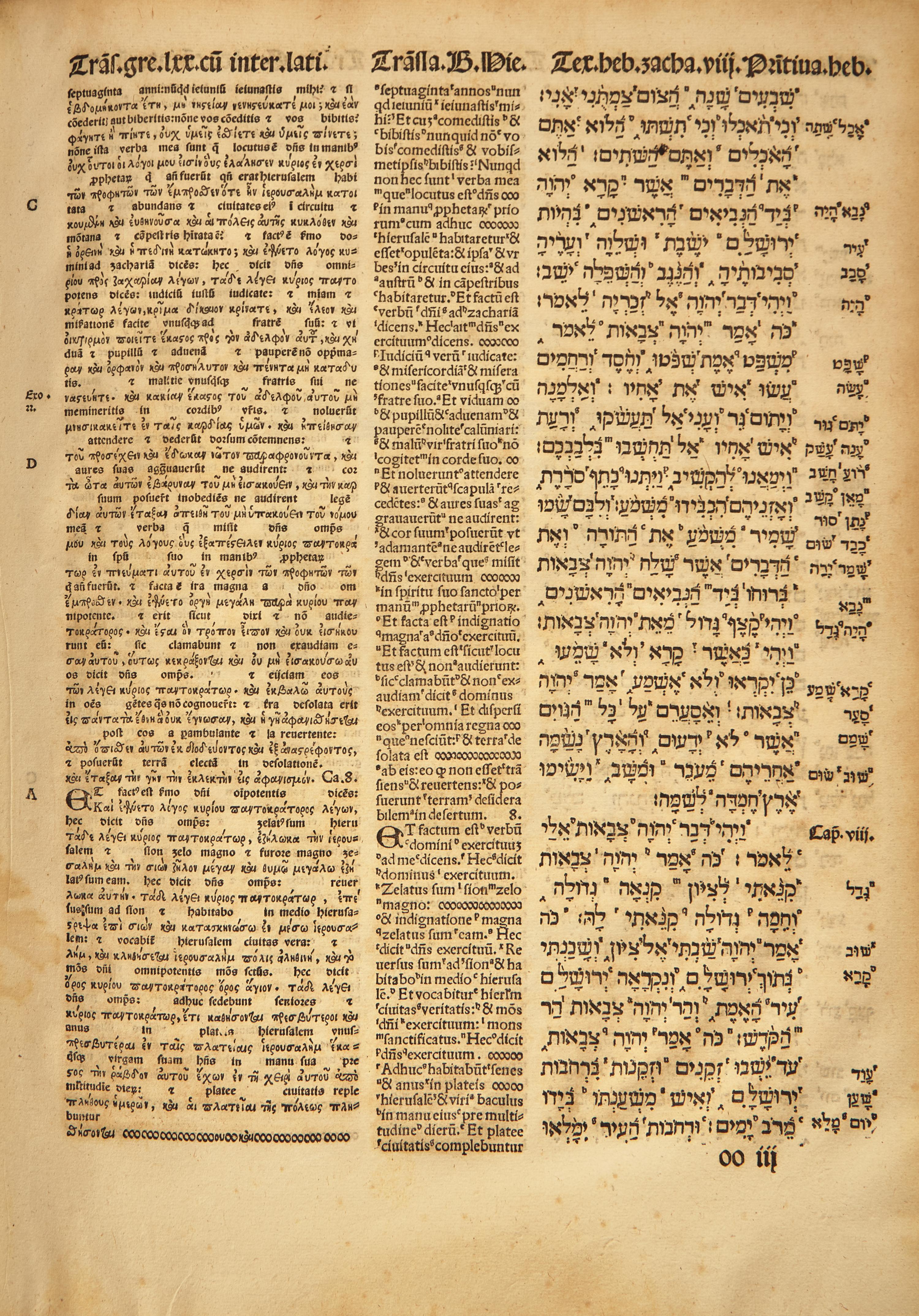 [Private Press] The Great Polyglot Bibles Including a Leaf From the Complutensian of Acalá , 1514-17