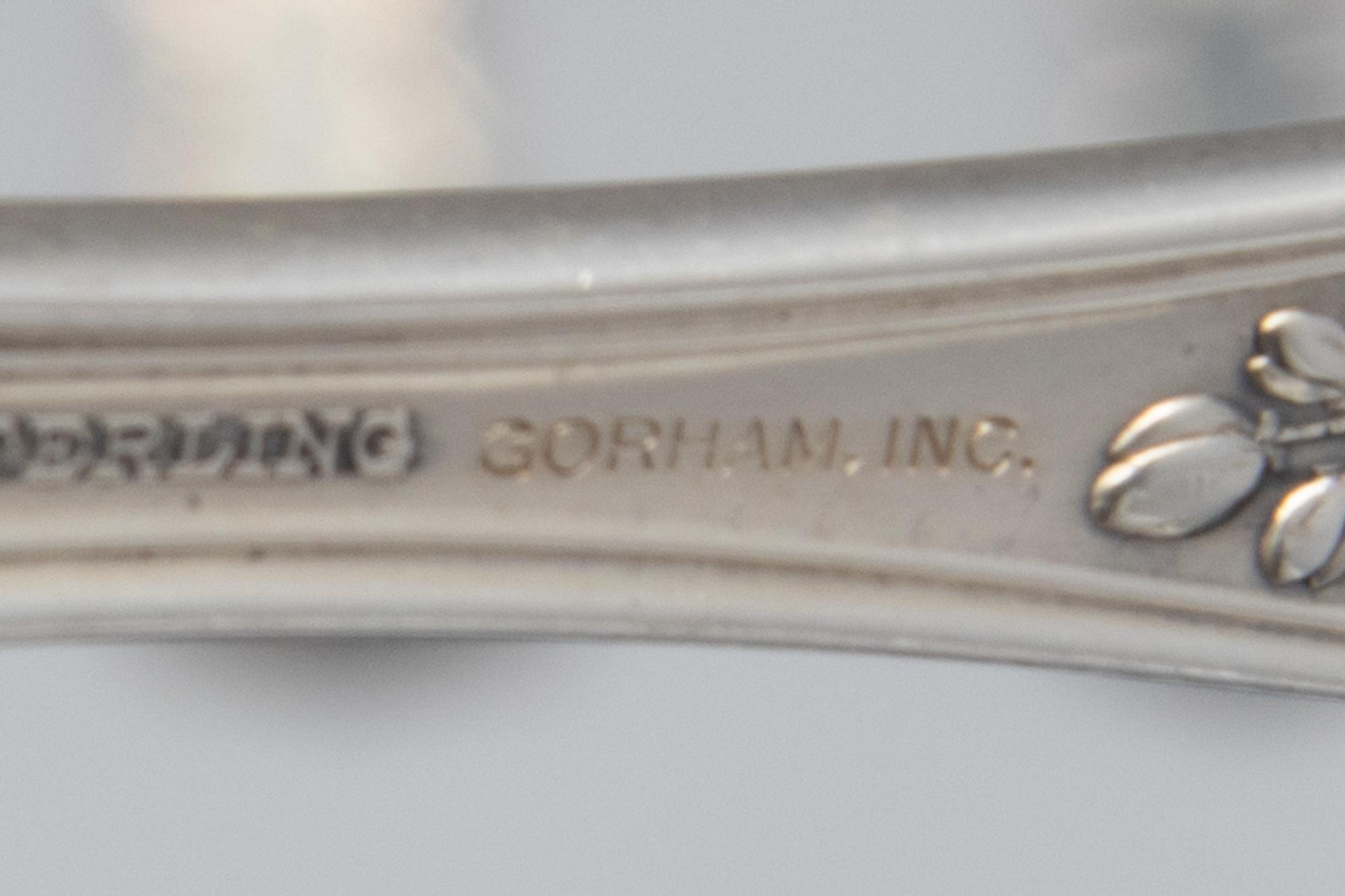 An American Silver Flatware Service