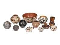 Twelve Pueblo, Navajo, and Mata Ortiz Pottery Articles