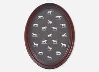 A Large Wedgwood "Horse Studies" Plaque, UK, late 19th century