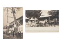 [CRIME & PUNISHMENT]. A group of press photographs and snapshots of gangsters and murderers, including hangings.